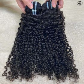 Single Donor Raw Indian Unprocessed Hair Vendors (Option: Kinky Curly-10Inches)