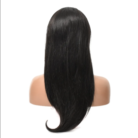 Black Female Front Wig Thin Invisible HD Lace Human Hair (Option: Black13x4-14inches)