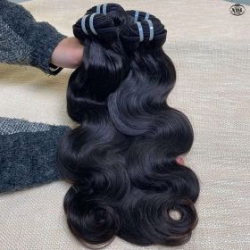 Single Donor Raw Indian Unprocessed Hair Vendors (Option: Body Wave-24Inches)